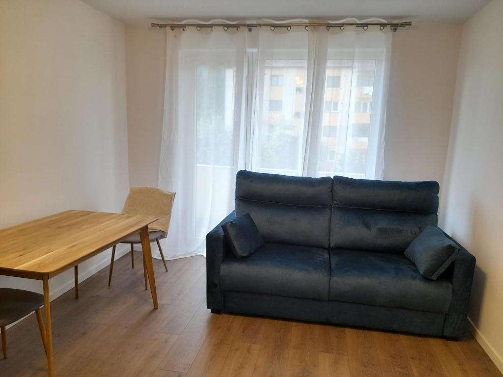 Livingul apartamentului Aldani Independenței